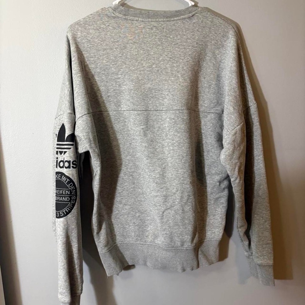 gray adidas crewneck - Picture 4 of 4